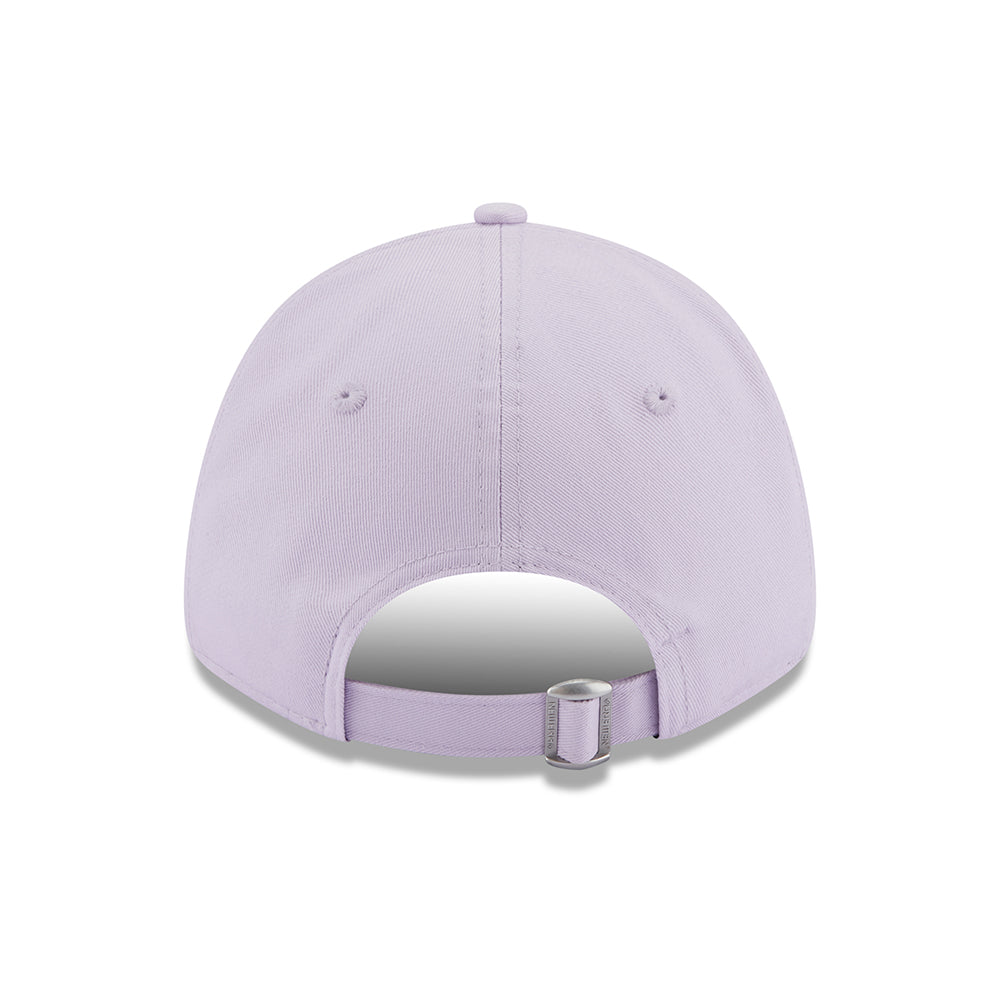 Gorra de béisbol 9FORTY MLB Metallic Logo New York Yankees de New Era - Lavanda-Plateado