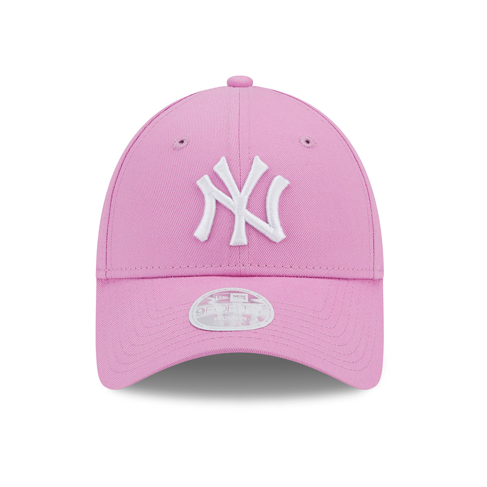 Gorra de béisbol 9FORTY MLB League Essential New York Yankees de New Era - Rosa-Blanco