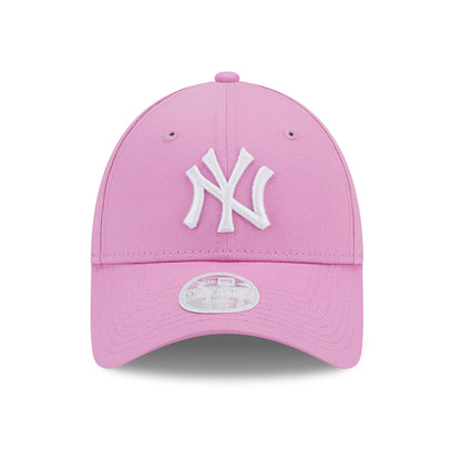 Gorra de béisbol 9FORTY MLB League Essential New York Yankees de New Era - Rosa-Blanco