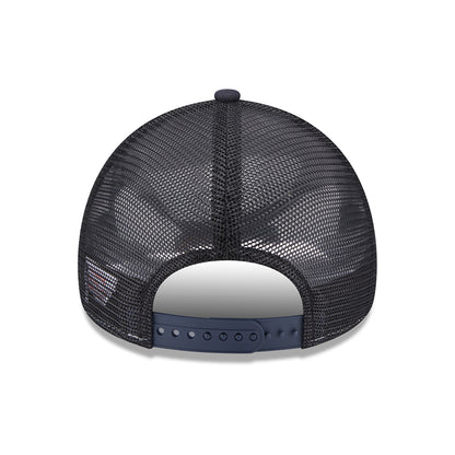 Gorra Trucker A-Frame License Plate Los Angeles de New Era - Azul Marino