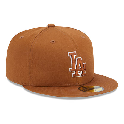 Gorra de béisbol 59FIFTY MLB Team Outline L.A. Dodgers de New Era - Tofe-Blanco
