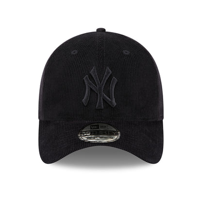 Gorra de béisbol 39THIRTY MLB Cord New York Yankees de New Era - Negro sobre Negro