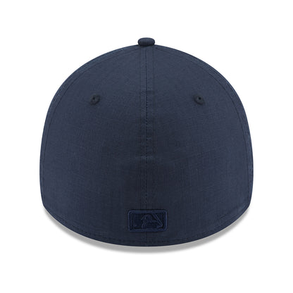 Gorra de béisbol 39THIRTY MLB Ripstop L.A. Dodgers de New Era - Azul Marino sobre Azul Marino