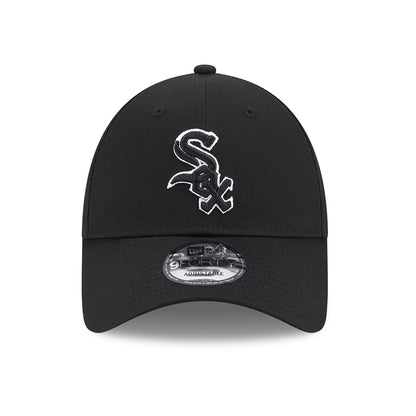 Gorra de béisbol 9FORTY MLB Team Outline Chicago White Sox de New Era - Negro-Blanco