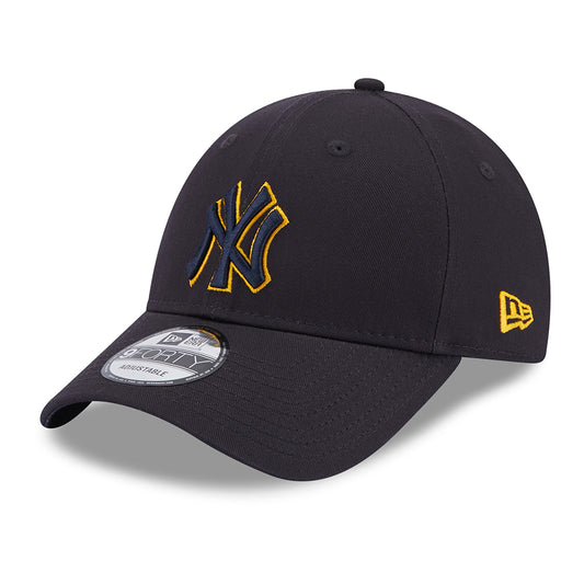 Gorra de béisbol 9FORTY MLB Team Outline New York Yankees de New Era - Azul Marino-Amarillo
