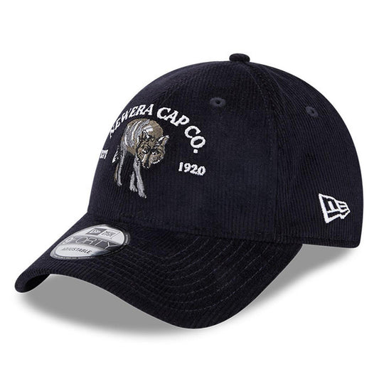 Gorra de béisbol 9FORTY NE Cord Lobo de New Era - Azul Marino