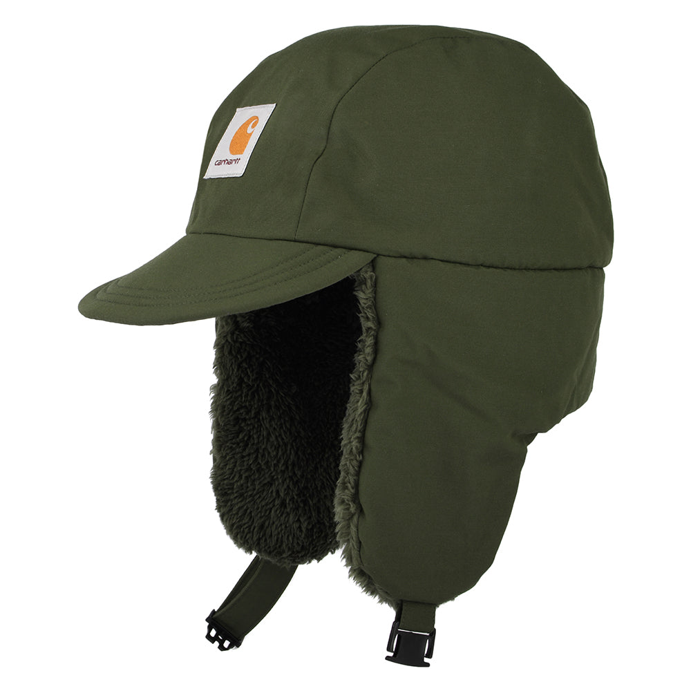 Gorra de béisbol Alberta con orejeras de Carhartt WIP - Ciprés