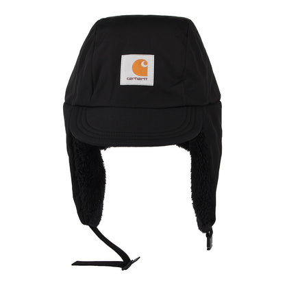 Gorra de béisbol Alberta con orejeras de Carhartt WIP - Negro