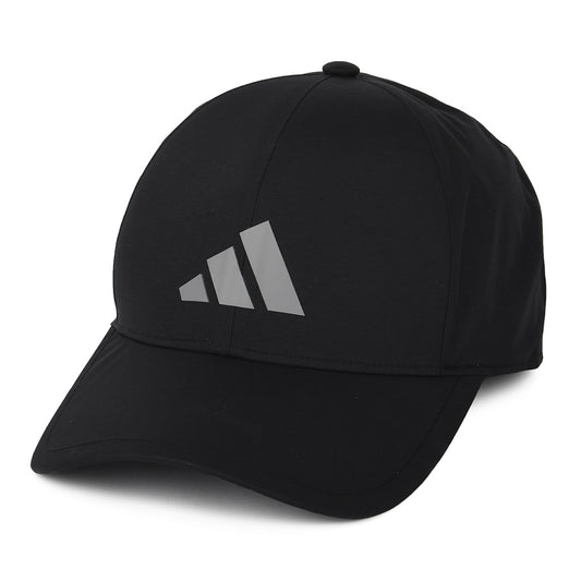 Gorra Stormy resistente al agua con broche ajustable reciclado de Adidas - Negro