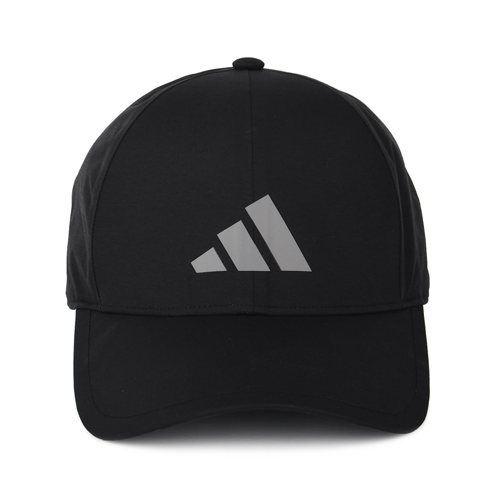 Gorra Stormy resistente al agua con broche ajustable reciclado de Adidas - Negro