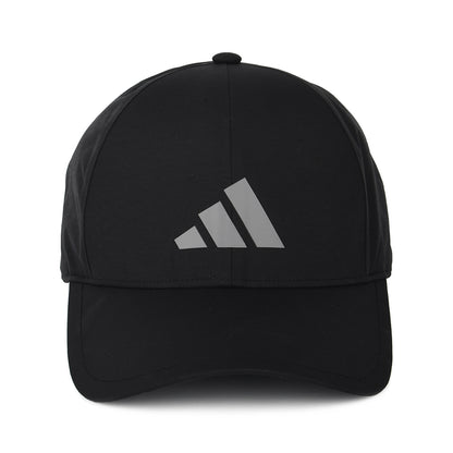 Gorra Stormy resistente al agua con broche ajustable reciclado de Adidas - Negro
