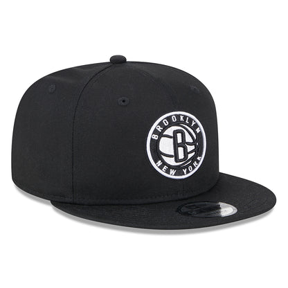 Gorra ajustable 9FIFTY NBA Metallic Arch Brooklyn Nets de New Era - Negro