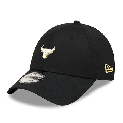 Gorra de béisbol 9FORTY NBA Pin Chicago Bulls de New Era - Negro