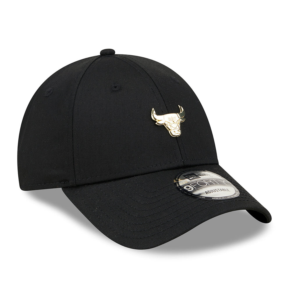 Gorra de béisbol 9FORTY NBA Pin Chicago Bulls de New Era - Negro