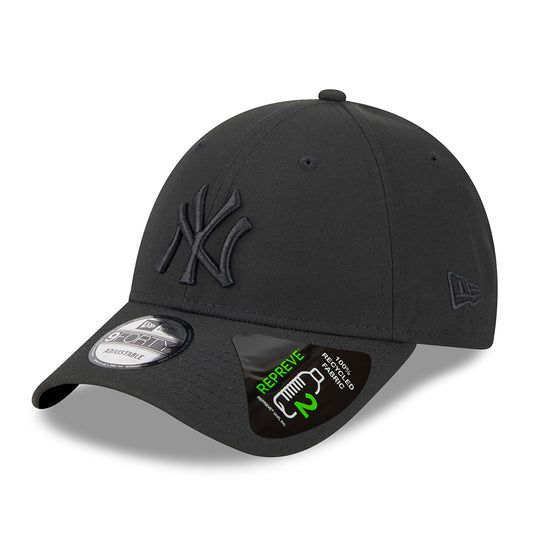 Gorra de béisbol 9FORTY MLB Repreve Outline New York Yankees de New Era - Negro sobre Negro