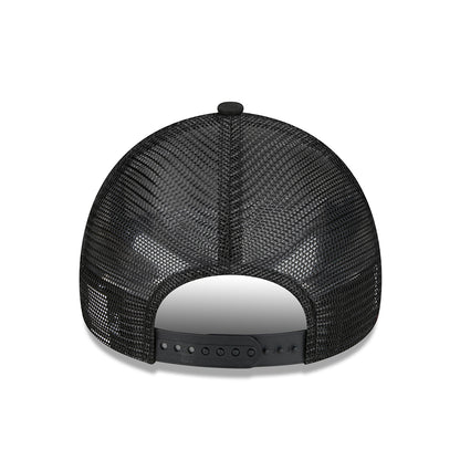Gorra Trucker 9FORTY NE A-Frame de New Era - Negro