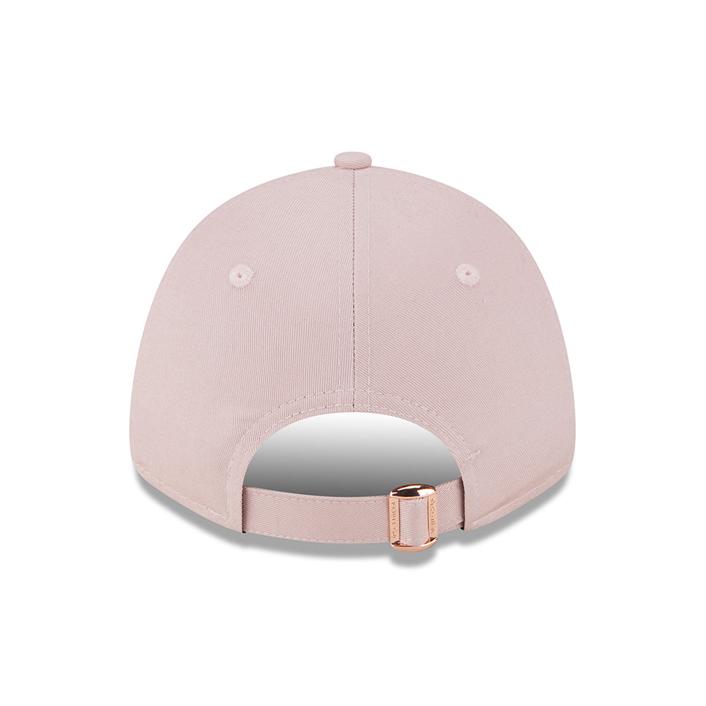 Gorra de béisbol 9FORTY MLB Metallic Logo New York Yankees de New Era - Rosa-Oro Rosa