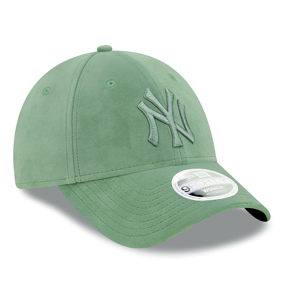 Gorra de béisbol 9FORTY MLB Velour New York Yankees de New Era - Jade