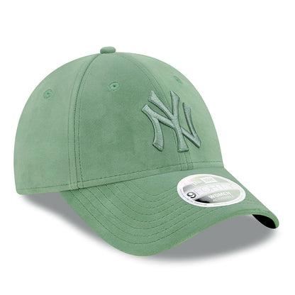Gorra de béisbol 9FORTY MLB Velour New York Yankees de New Era - Jade
