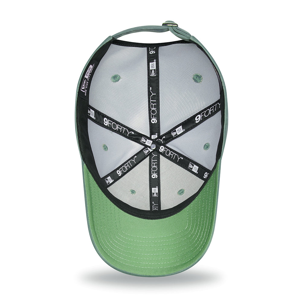 Gorra de béisbol 9FORTY MLB Velour New York Yankees de New Era - Jade