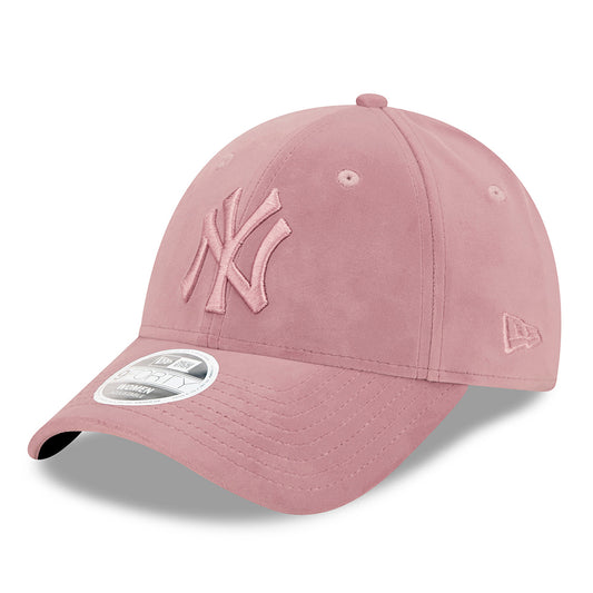 Gorra de béisbol 9FORTY MLB Velour New York Yankees de New Era - Rosa