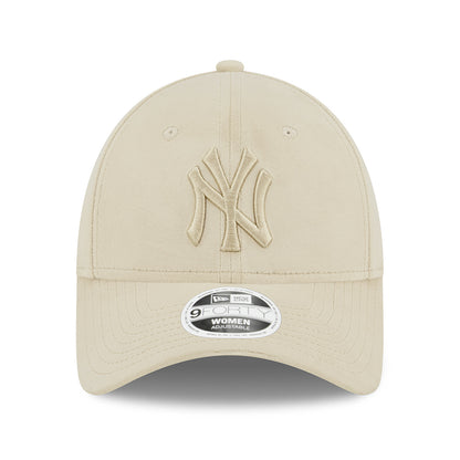 Gorra de béisbol 9FORTY MLB Velour New York Yankees de New Era - Piedra