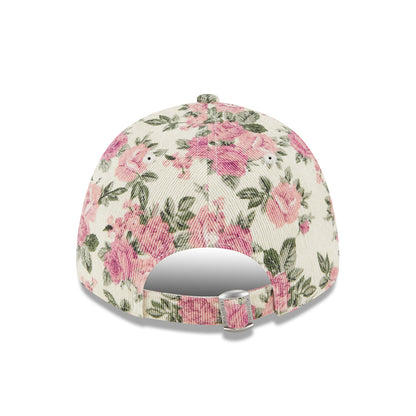 Gorra de béisbol mujeres 9FORTY MLB Floral New York Yankees de New Era - Piedra-Rosa