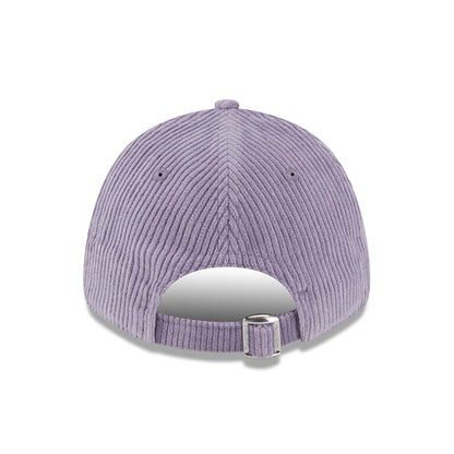 Gorra de béisbol mujeres 9FORTY MLB Cord L.A. Dodgers de New Era - Morado
