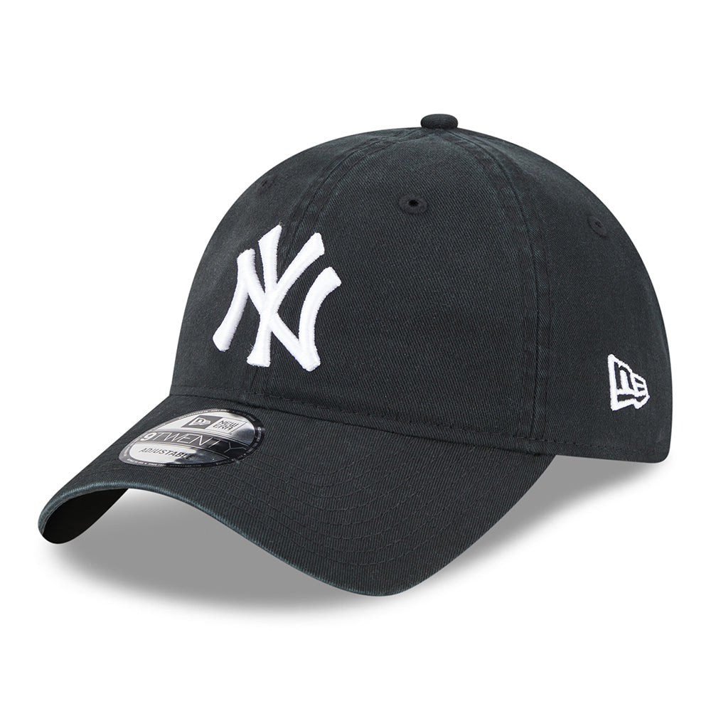 Gorra de béisbol 9TWENTY MLB League Casual de los New York Yankees de New Era - Negro-Blanco