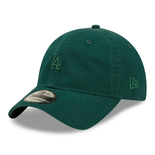 Gorra de béisbol 9TWENTY MLB Mini Logo L.A. Dodgers de New Era - Verde Oscuro