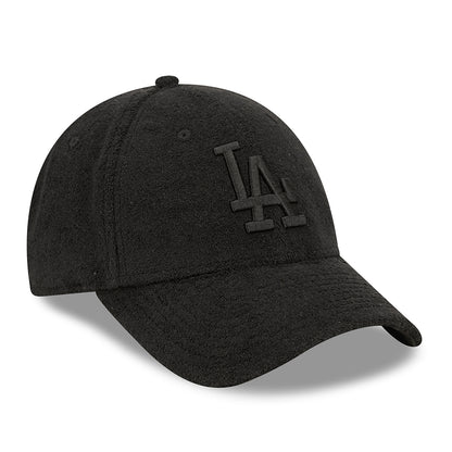 Gorra de béisbol 9FORTY MLB Towelling L.A. Dodgers de New Era - Negro