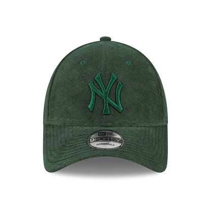 Gorra de béisbol 9FORTY MLB Towelling New York Yankees de New Era - Verde Oscuro