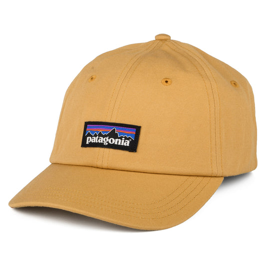 Gorra de béisbol P-6 Label de algodón orgánico de Patagonia - Camel