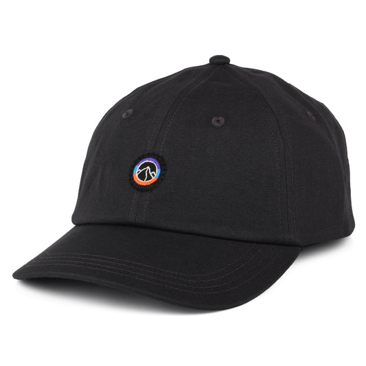 Gorra de béisbol Fitz Roy Icon Trad de algodón orgánico de Patagonia - Tinta Negro