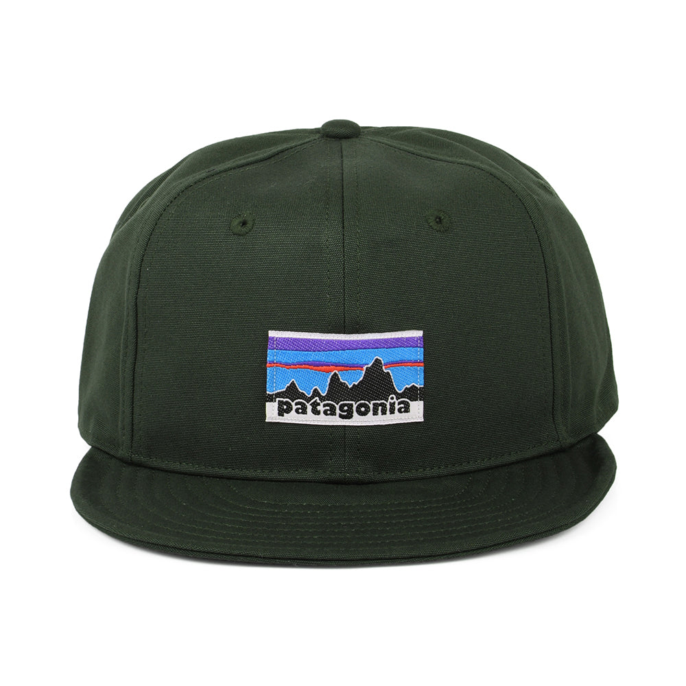 Gorra de béisbol Scrap Everyday OG Legacy Label de algodón orgánico de Patagonia - Bosque