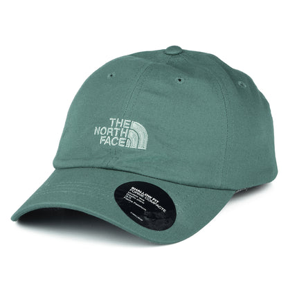 Gorra de béisbol Norm de algodón de The North Face - Salvia Oscura
