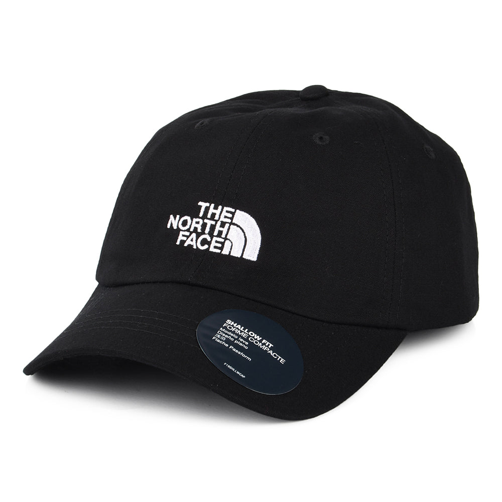 Gorra de béisbol Norm de algodón de The North Face - Negro