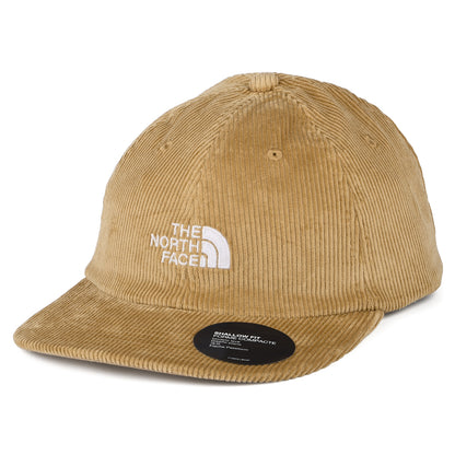 Gorra de béisbol de pana de The North Face - Camel