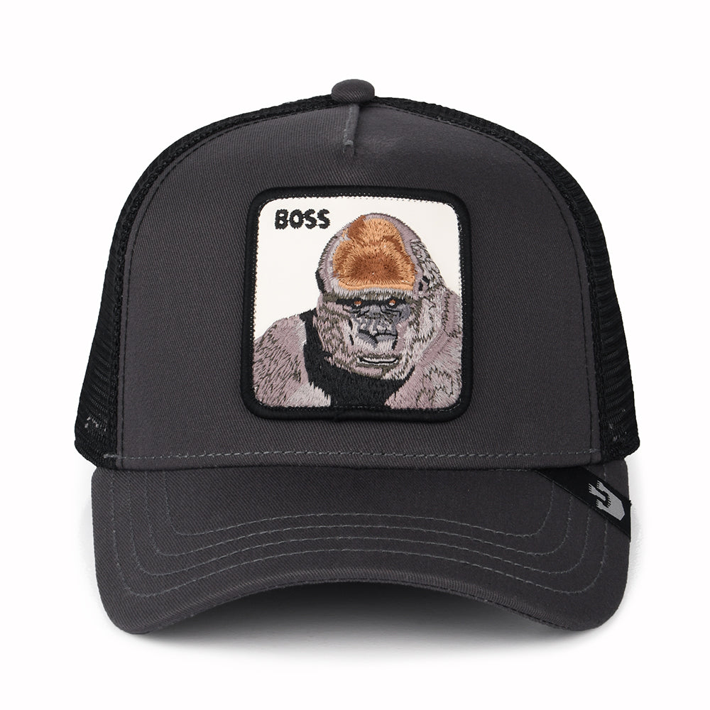 Gorra Trucker Boss de Goorin - Antracita