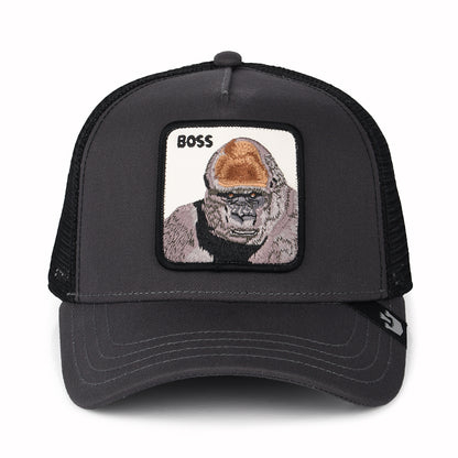 Gorra Trucker Boss de Goorin - Antracita