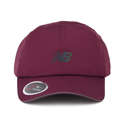 Gorra de béisbol Laser Performance Running de New Balance - Burdeos
