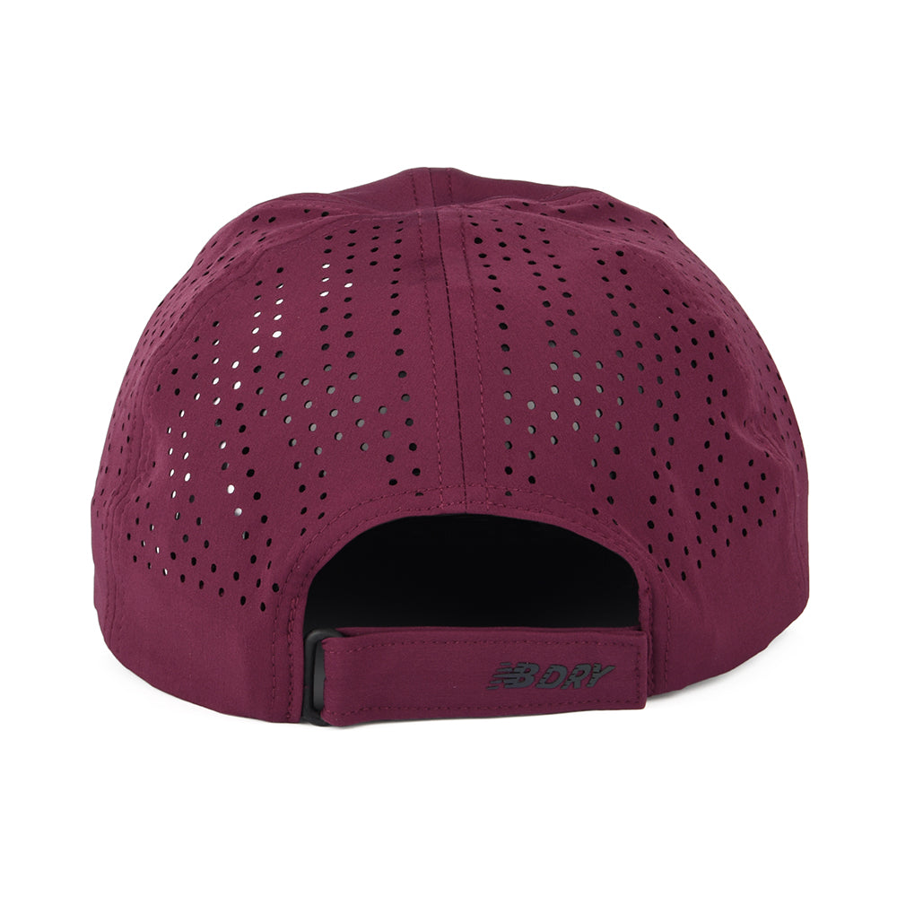 Gorra de béisbol Laser Performance Running de New Balance - Burdeos