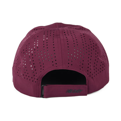 Gorra de béisbol Laser Performance Running de New Balance - Burdeos