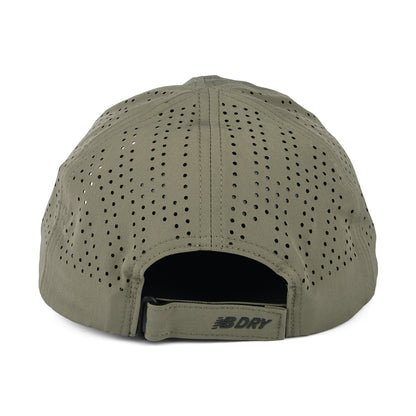 Gorra de béisbol Laser Performance Running de New Balance - Marrón Claro