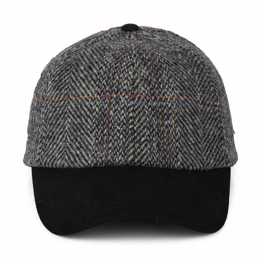 Gorra de béisbol de HARRIS TWEED de Failsworth - Gris-Negro