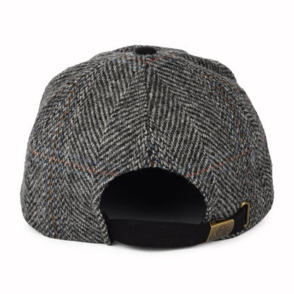 Gorra de béisbol de HARRIS TWEED de Failsworth - Gris-Negro