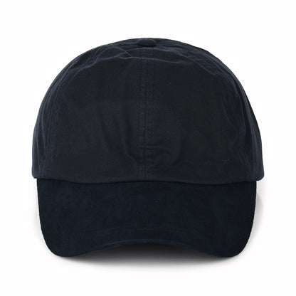 Gorra de béisbol de algodón encerado británico de Failsworth - Azul Marino