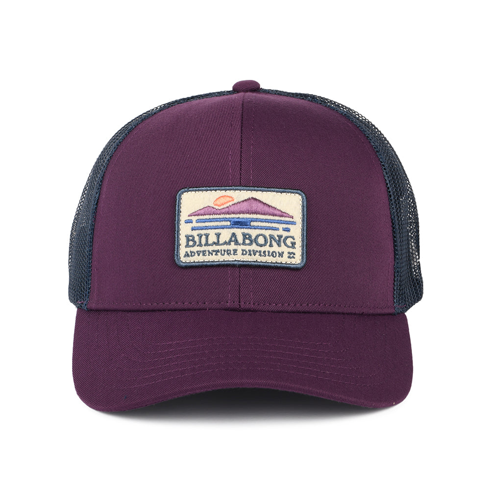 Gorra Trucker Walled ADIV de Billabong - Burdeos-Azul Marino