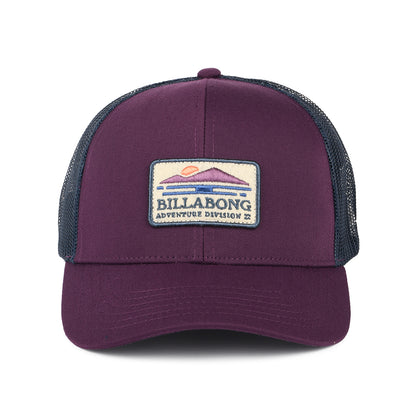 Gorra Trucker Walled ADIV de Billabong - Burdeos-Azul Marino