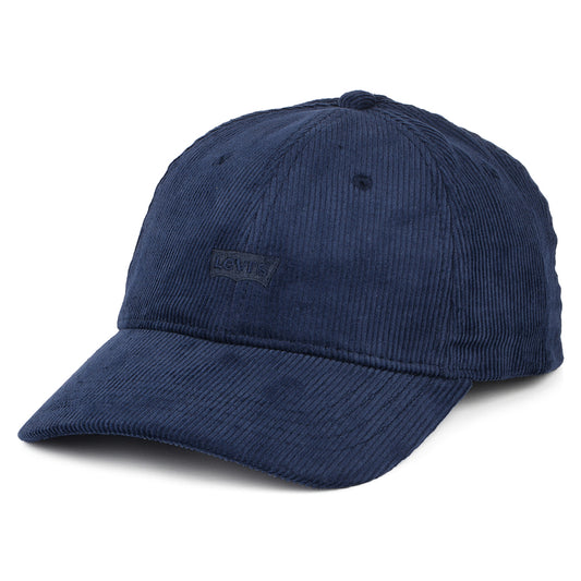 Gorra de béisbol Holiday de pana de Levi's - Azul Marino